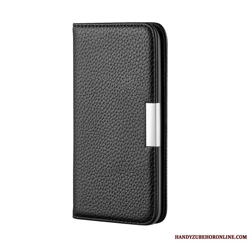 Flip Cover Samsung Galaxy Note 20 Simili Cuir Litchi Ultra Chic