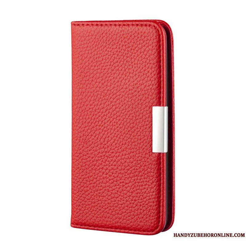 Flip Cover Samsung Galaxy Note 20 Simili Cuir Litchi Ultra Chic