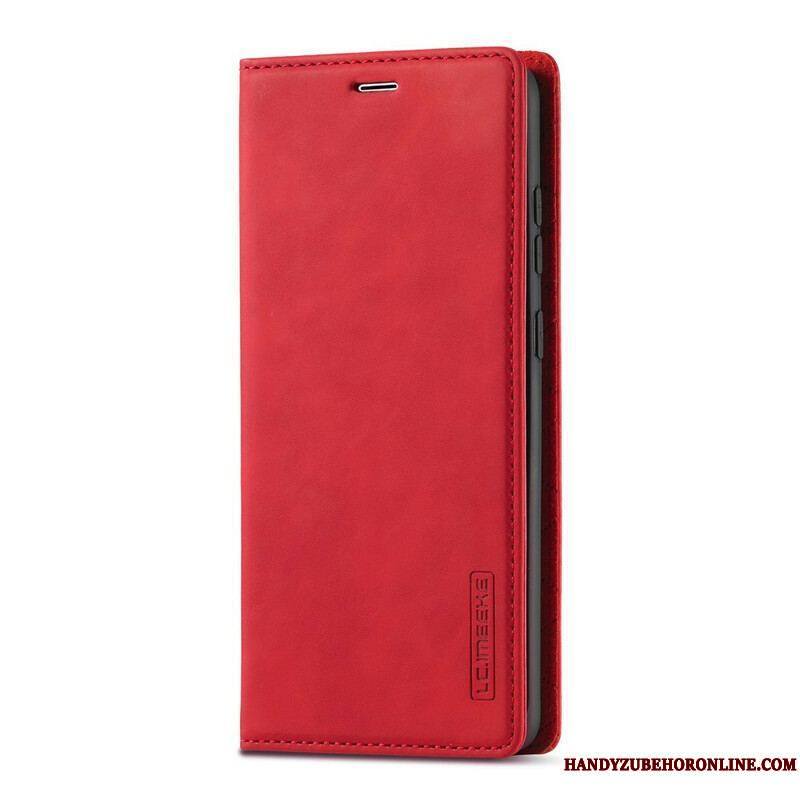 Flip Cover Samsung Galaxy S20 FE LC.IMEEKE Effet Cuir