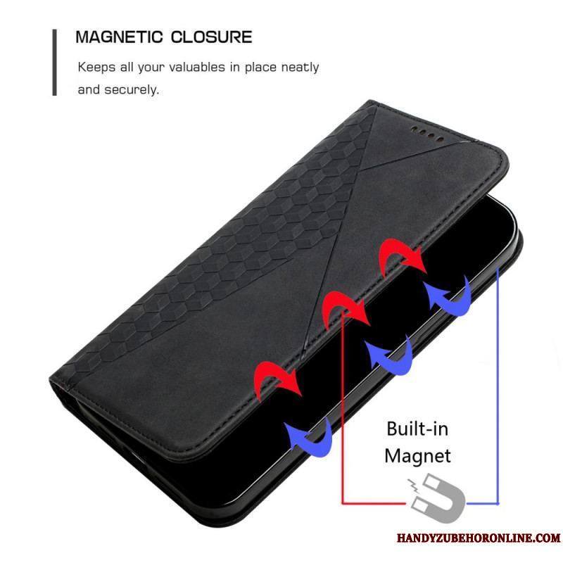 Flip Cover Samsung Galaxy S20 Plus / S20 Plus 5G Effet Cuir Géo