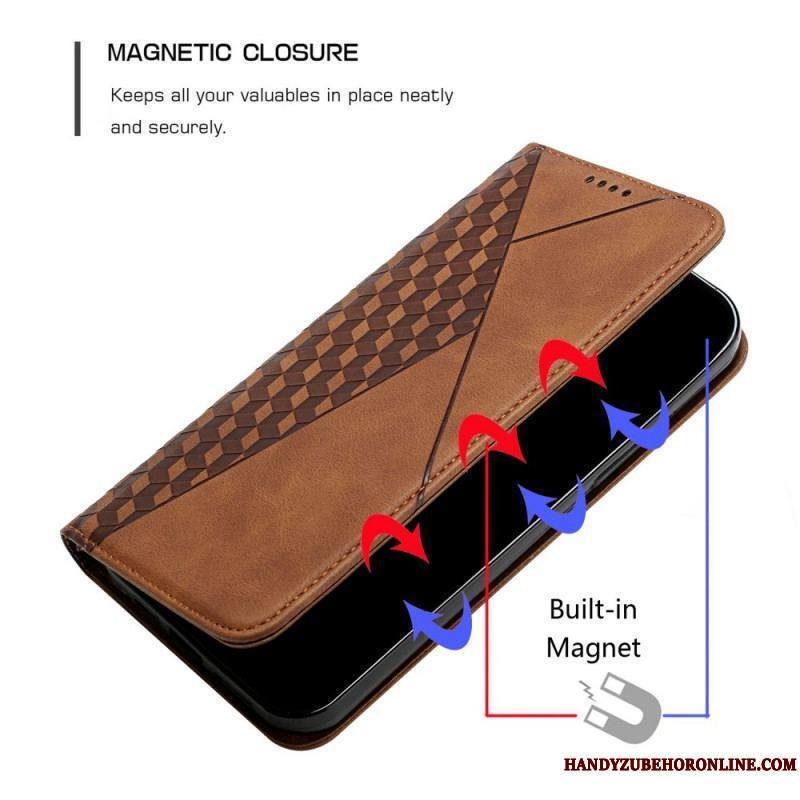 Flip Cover Samsung Galaxy S20 Plus / S20 Plus 5G Effet Cuir Géo