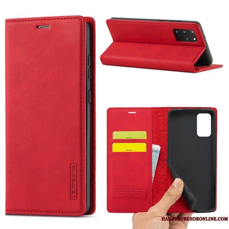 Flip Cover Samsung Galaxy S20 Plus / S20 Plus 5G LC.IMEEKE Effet Cuir