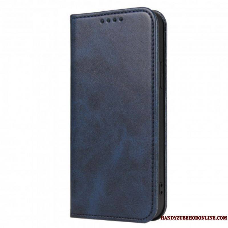 Flip Cover Samsung Galaxy S21 5G Effet Cuir Business Style