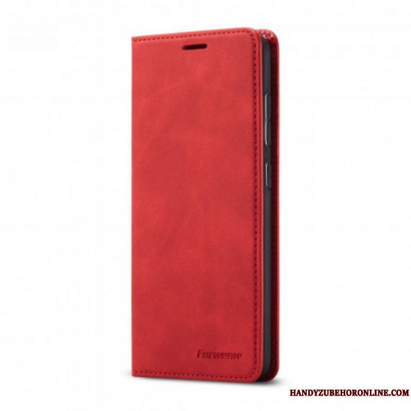 Flip Cover Samsung Galaxy S21 5G Effet Cuir FORWENW