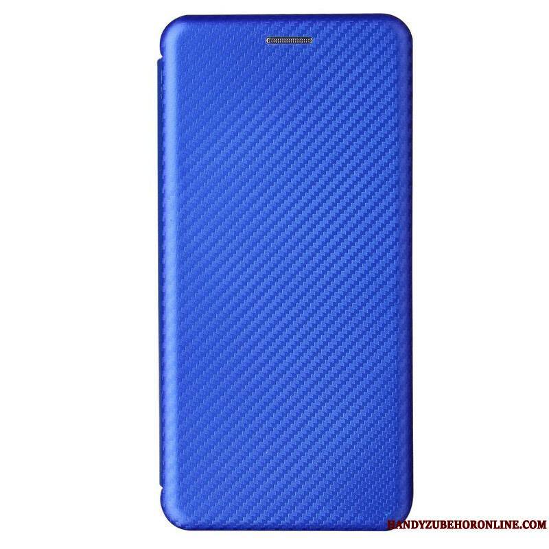 Flip Cover Samsung Galaxy S21 5G Fibre Carbone