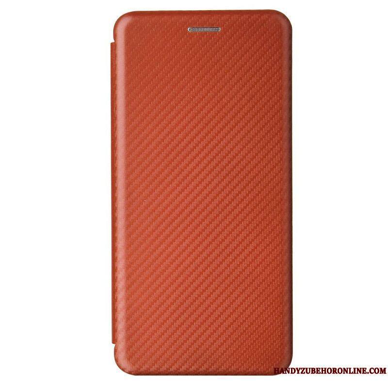 Flip Cover Samsung Galaxy S21 5G Fibre Carbone