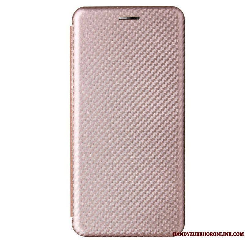 Flip Cover Samsung Galaxy S21 5G Fibre Carbone