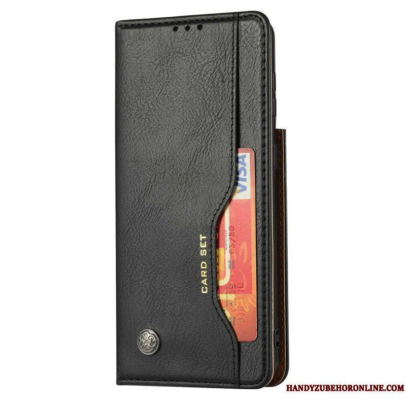 Flip Cover Samsung Galaxy S21 5G Simili Cuir Porte-Cartes