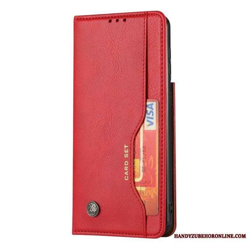 Flip Cover Samsung Galaxy S21 5G Simili Cuir Porte-Cartes