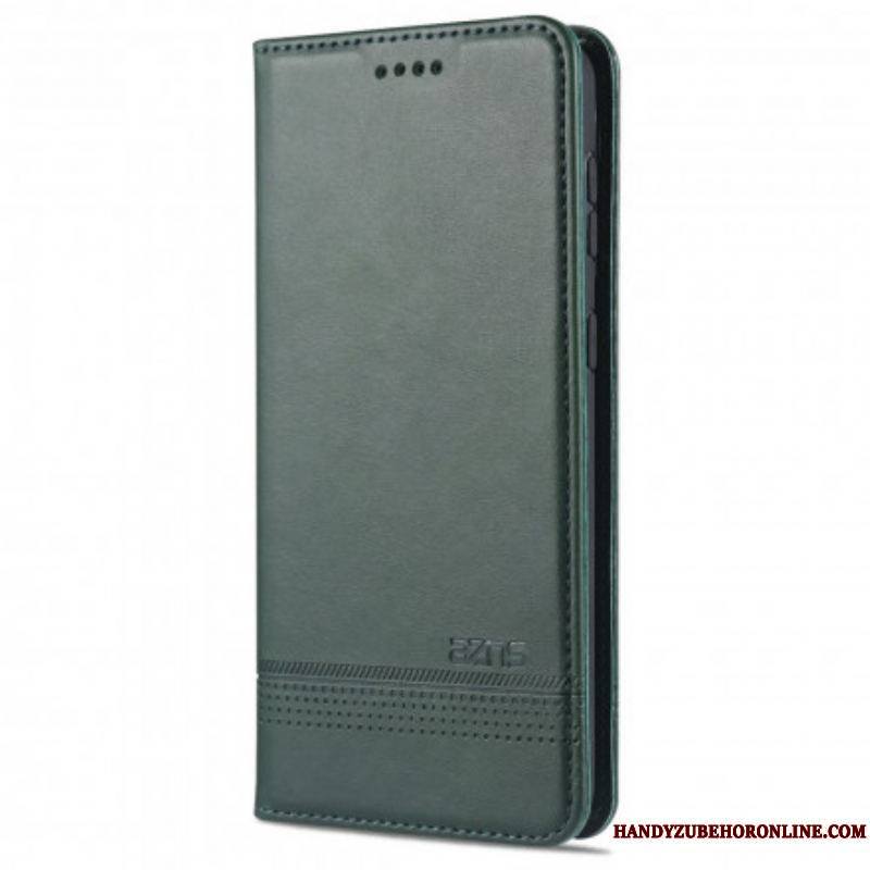 Flip Cover Samsung Galaxy S21 5G Style Cuir AZNS