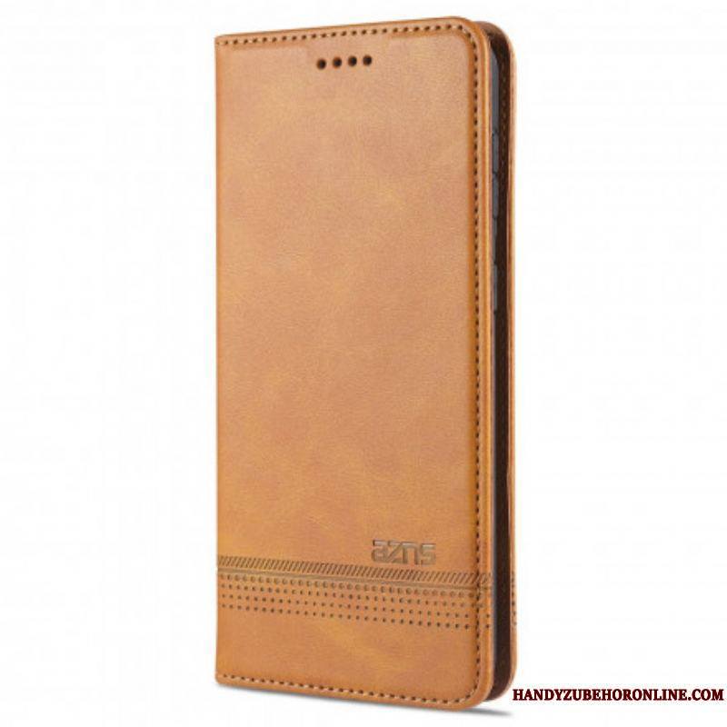 Flip Cover Samsung Galaxy S21 5G Style Cuir AZNS