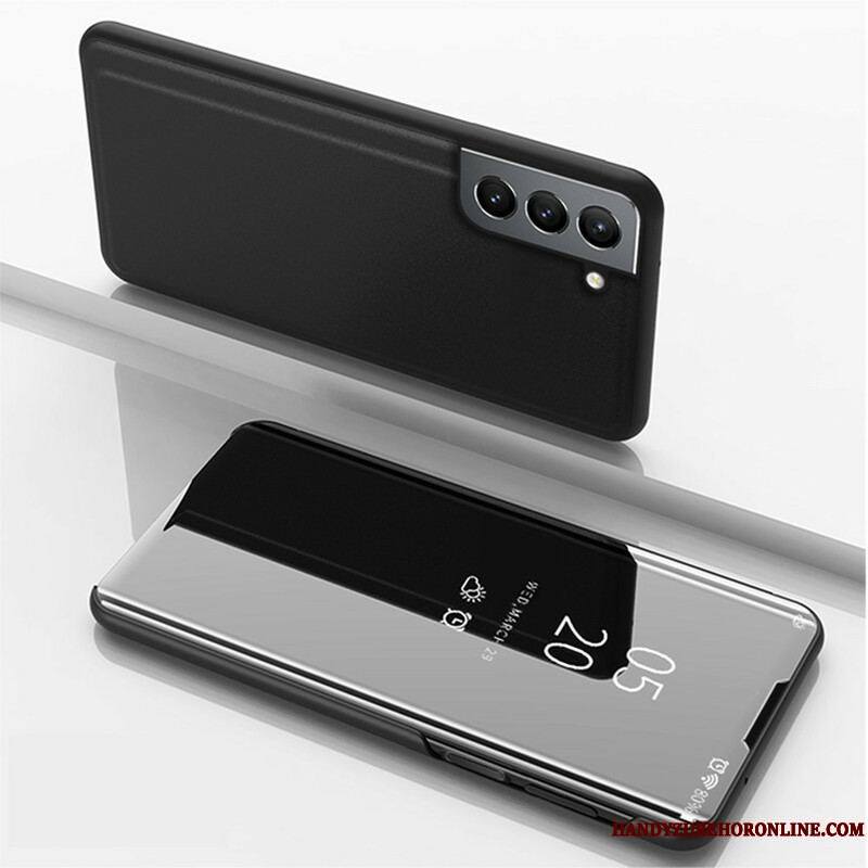 Flip Cover Samsung Galaxy S21 FE Miroir