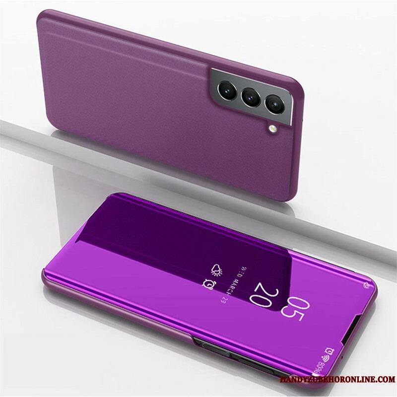 Flip Cover Samsung Galaxy S21 FE Miroir