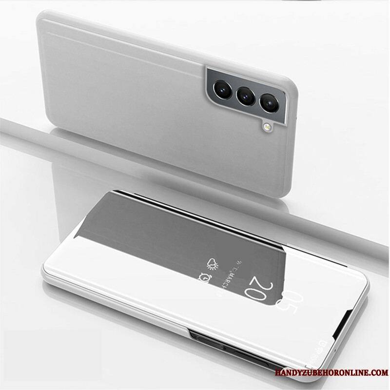 Flip Cover Samsung Galaxy S21 FE Miroir