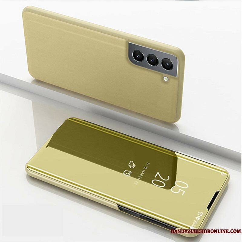 Flip Cover Samsung Galaxy S21 FE Miroir