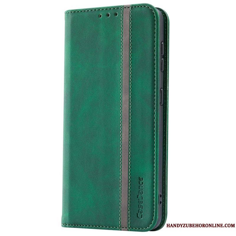 Flip Cover Samsung Galaxy S22 5G Simili Cuir CASEDANCE