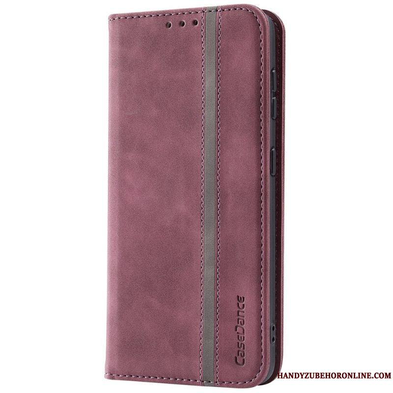 Flip Cover Samsung Galaxy S22 5G Simili Cuir CASEDANCE