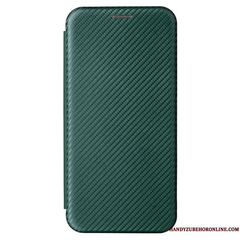 Flip Cover Samsung Galaxy S22 Plus 5G Fibre Carbone