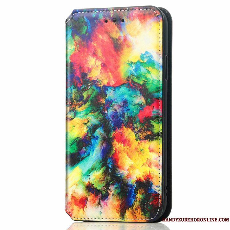 Flip Cover Samsung Galaxy S22 Ultra 5G Design RFID Caseneo