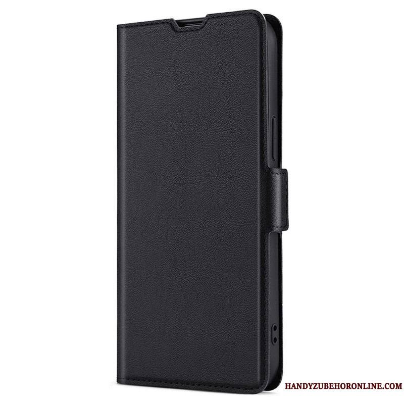 Flip Cover Samsung Galaxy S22 Ultra 5G Simili Cuir Classique