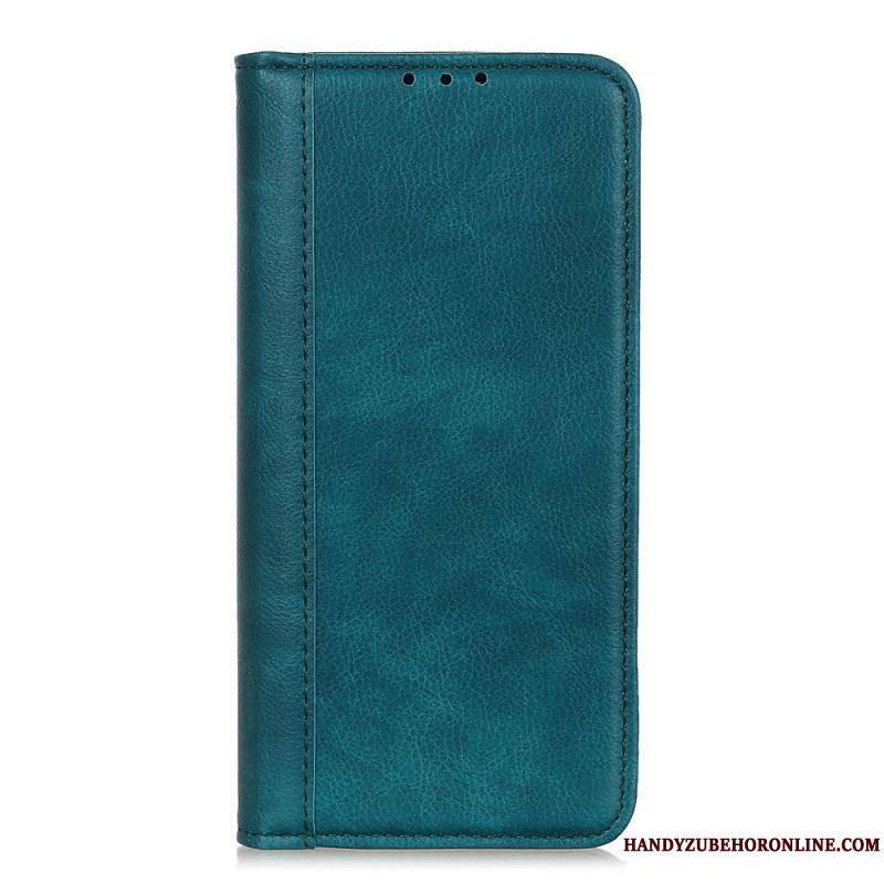 Flip Cover Samsung Galaxy S23 5G Cuir Fendu