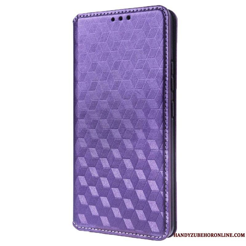 Flip Cover Samsung Galaxy S23 5G Motif 3D