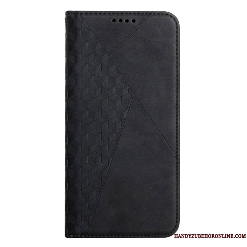 Flip Cover Samsung Galaxy S23 5G Style Cuir Motif 3D