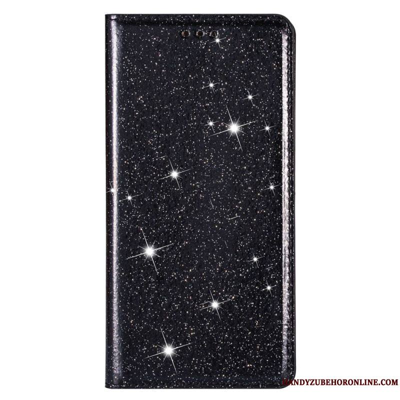 Flip Cover Samsung Galaxy S23 5G Style Paillettes