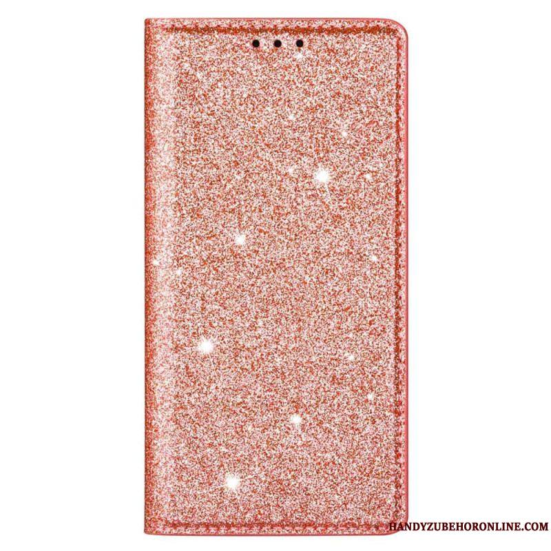 Flip Cover Samsung Galaxy S23 5G Style Paillettes