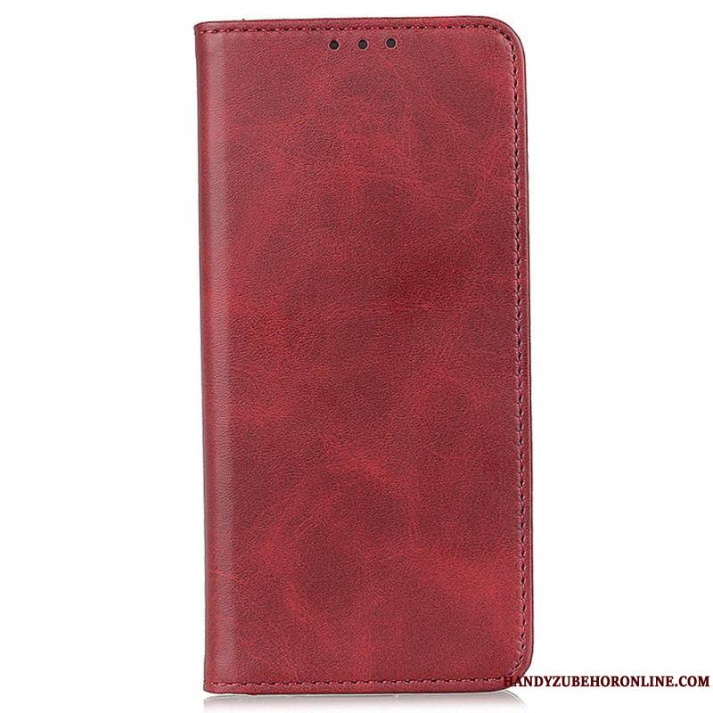 Flip Cover Samsung Galaxy S23 Plus 5G Cuir Fendu