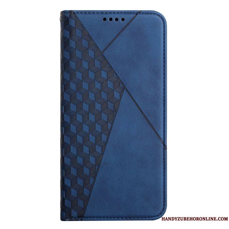 Flip Cover Samsung Galaxy S23 Plus 5G Style Cuir Motif 3D