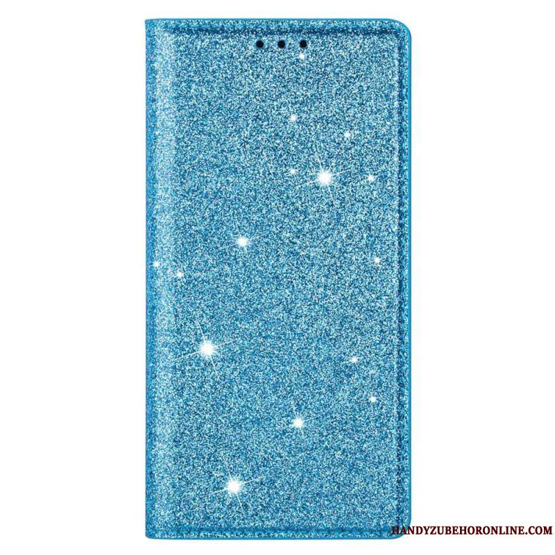 Flip Cover Samsung Galaxy S23 Plus 5G Style Paillettes