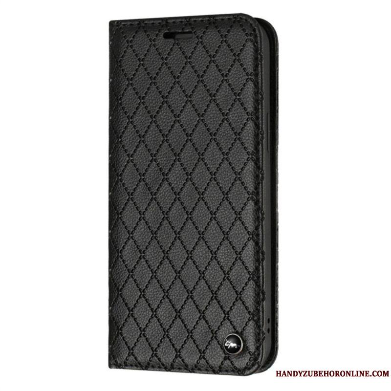 Flip Cover Samsung Galaxy S23 Ultra 5G Losanges RFID