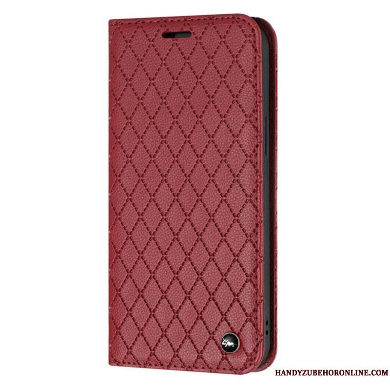 Flip Cover Samsung Galaxy S23 Ultra 5G Losanges RFID