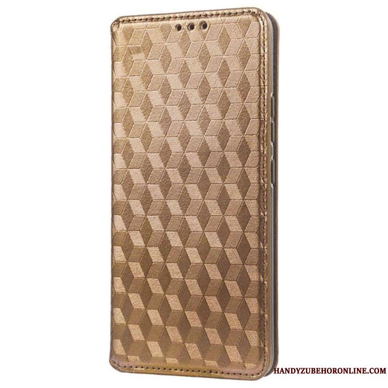 Flip Cover Samsung Galaxy S23 Ultra 5G Motif 3D