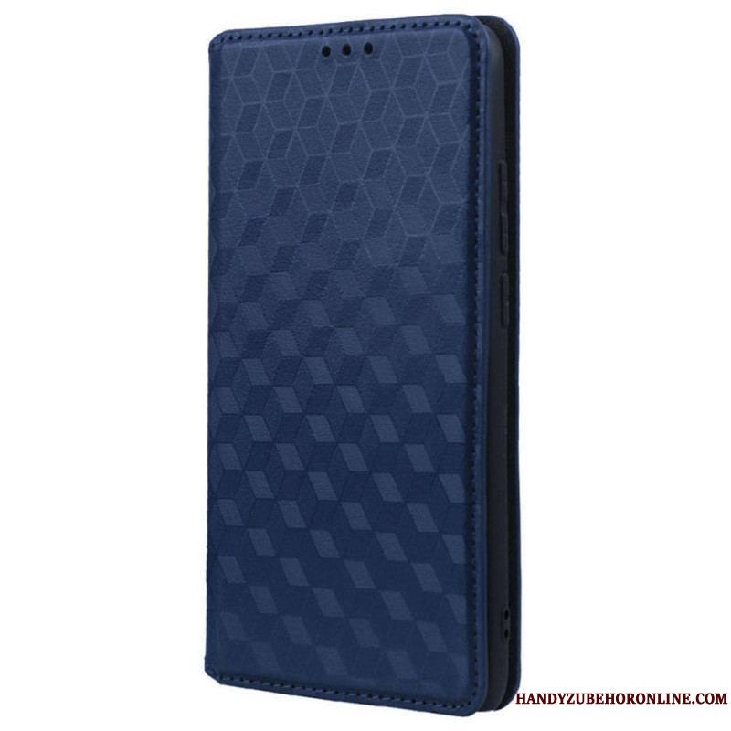 Flip Cover Samsung Galaxy S23 Ultra 5G Motif 3D