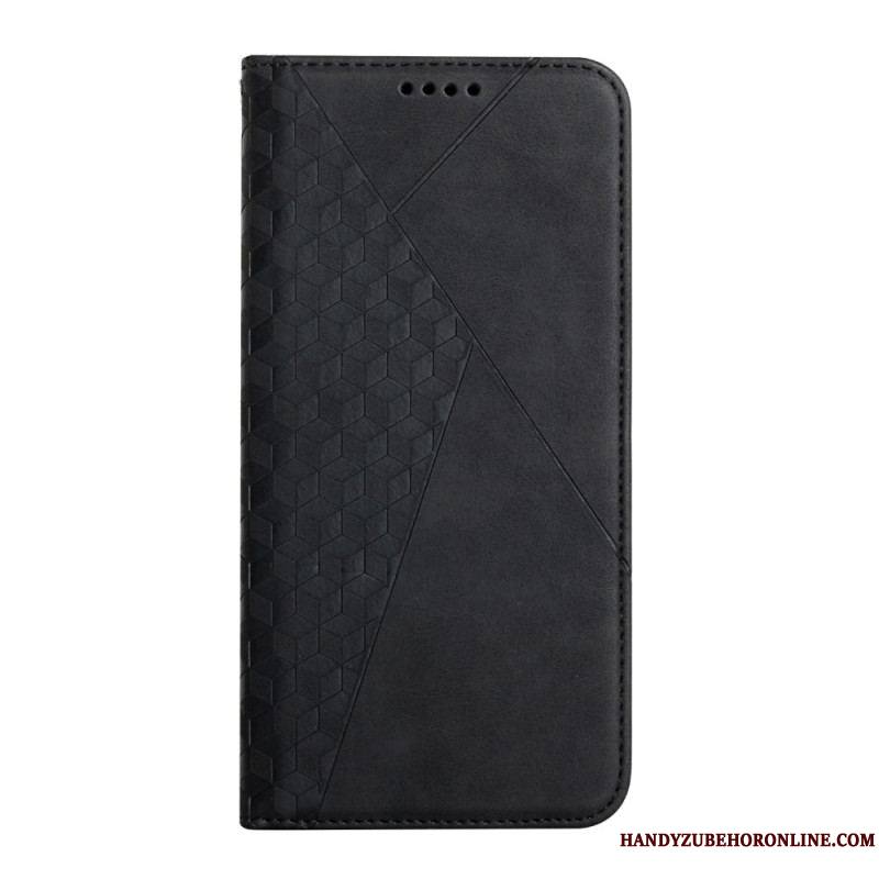 Flip Cover Samsung Galaxy S23 Ultra 5G Style Cuir Motif 3D