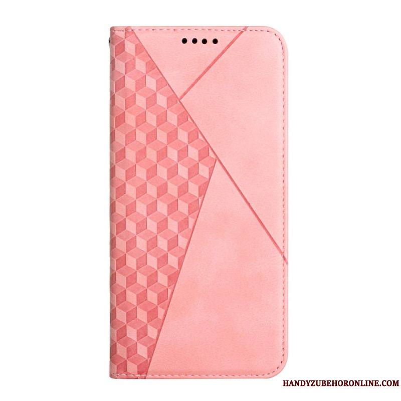 Flip Cover Samsung Galaxy S23 Ultra 5G Style Cuir Motif 3D