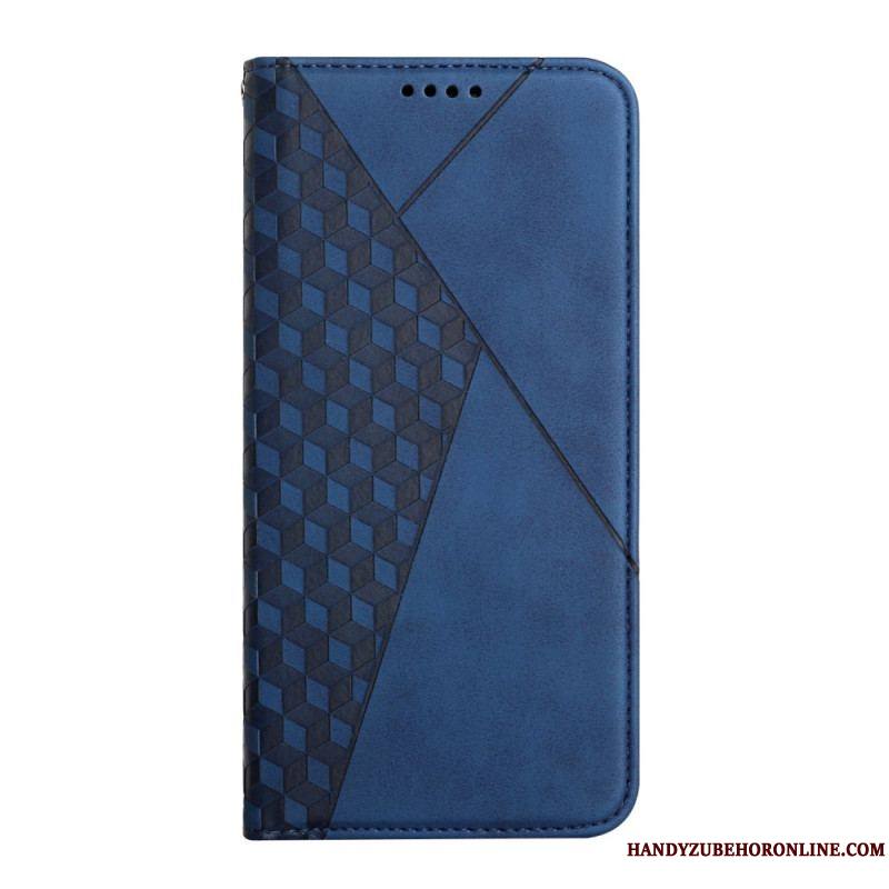 Flip Cover Samsung Galaxy S23 Ultra 5G Style Cuir Motif 3D