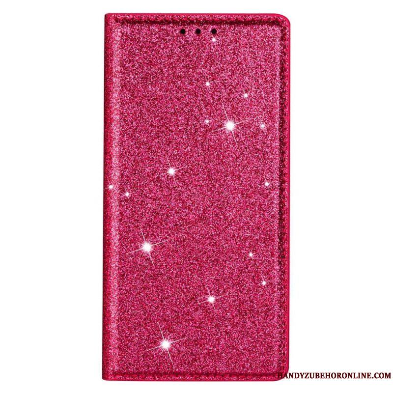 Flip Cover Samsung Galaxy S23 Ultra 5G Style Paillettes