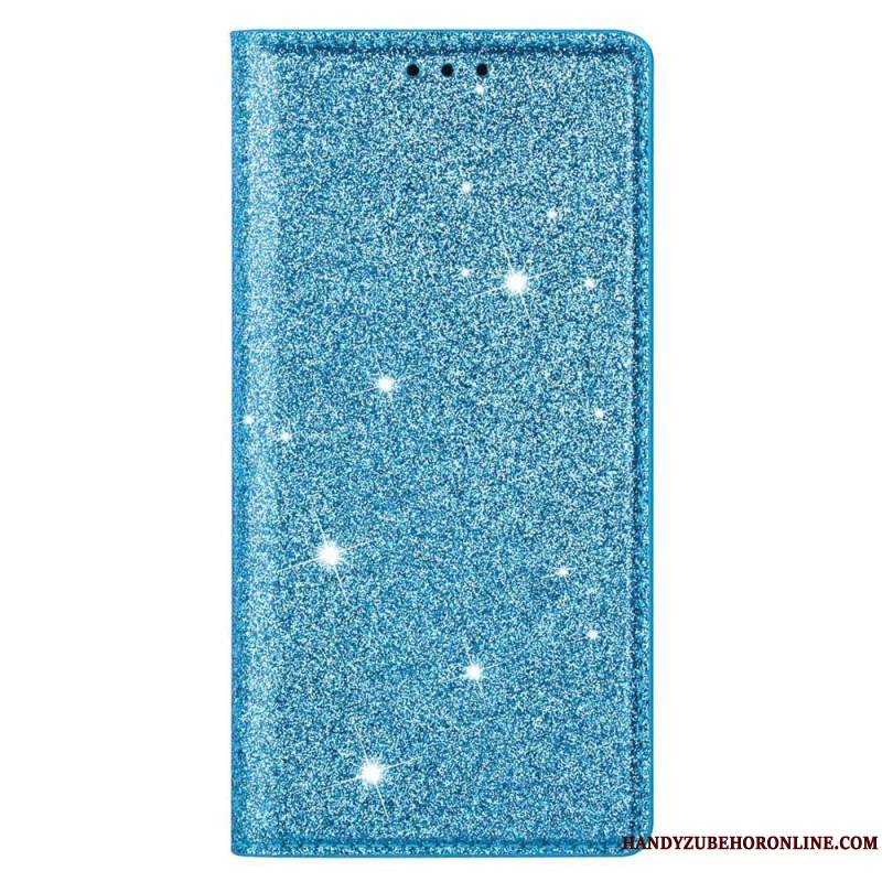 Flip Cover Samsung Galaxy S23 Ultra 5G Style Paillettes