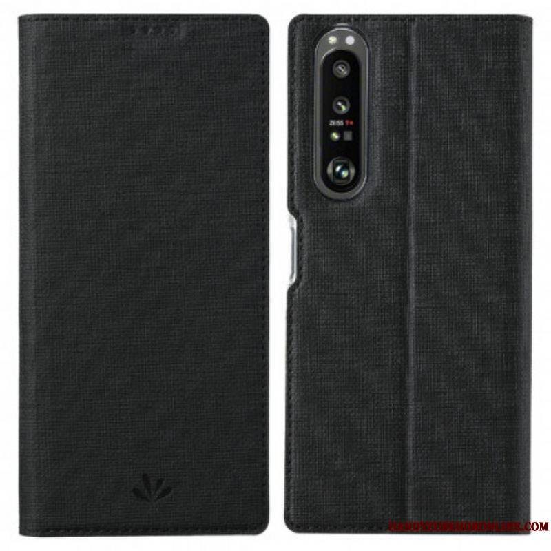 Flip Cover Sony Xperia 1 III Texturée VILI DMX