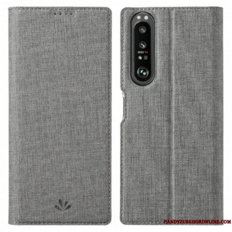 Flip Cover Sony Xperia 1 III Texturée VILI DMX