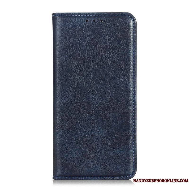 Flip Cover Sony Xperia 1 IV Cuir Fendu Litchi