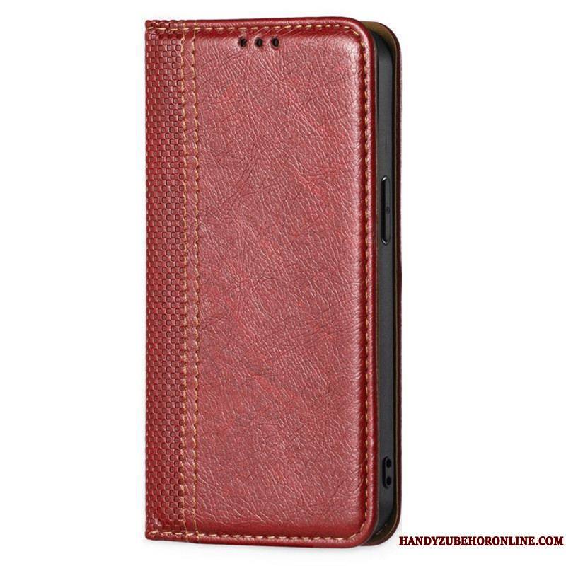 Flip Cover Sony Xperia 1 IV Simili Cuir Vintage