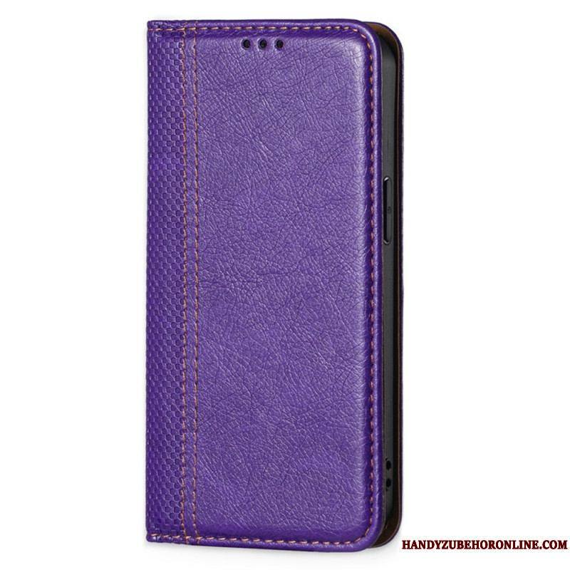 Flip Cover Sony Xperia 1 IV Simili Cuir Vintage