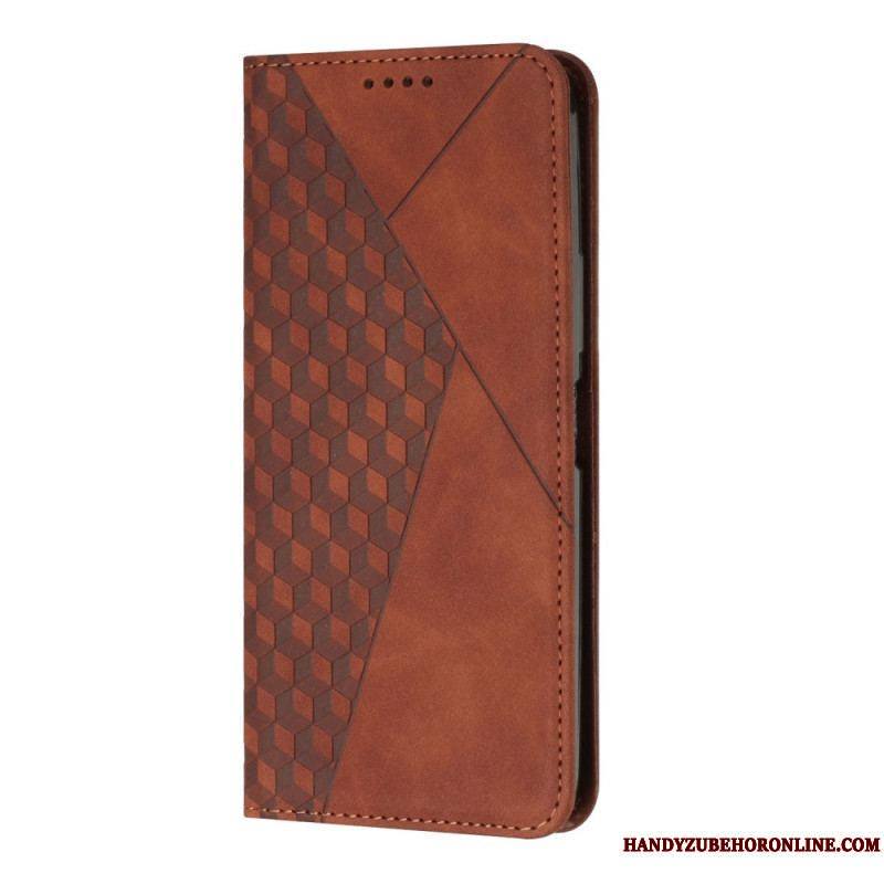 Flip Cover Sony Xperia 1 IV Style Cuir Motif 3D