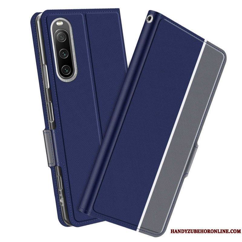 Flip Cover Sony Xperia 10 IV Bicolore BaiYu