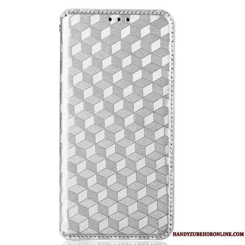 Flip Cover Sony Xperia 10 IV Cubes 3D