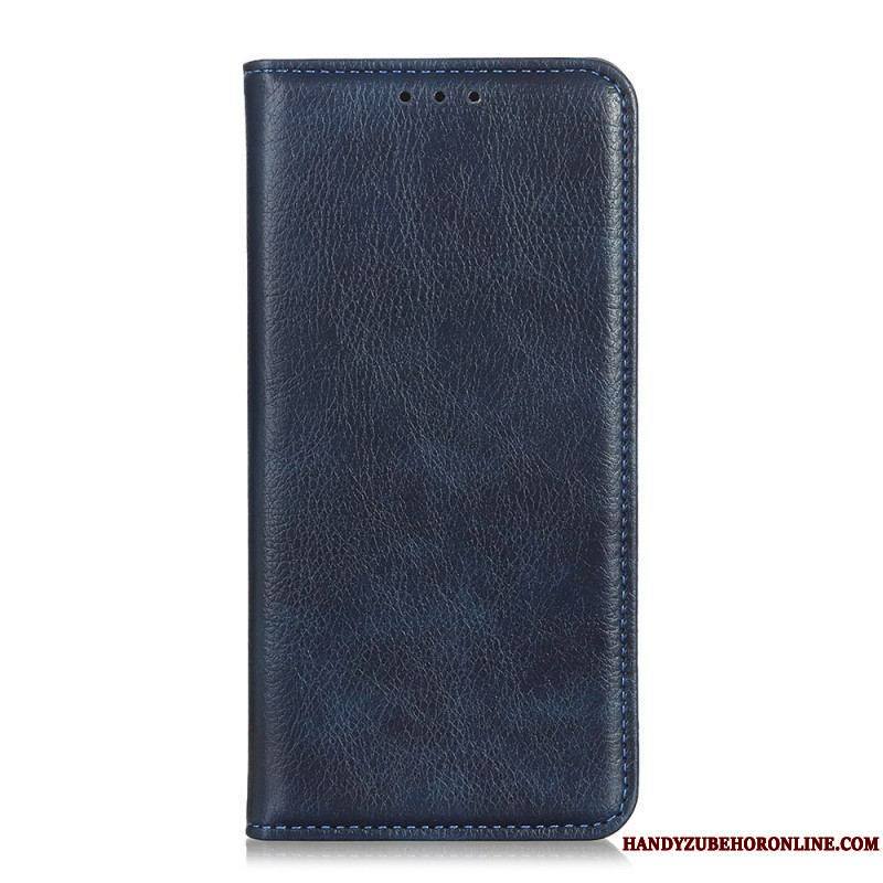 Flip Cover Sony Xperia 10 IV Cuir Fendu Litchi